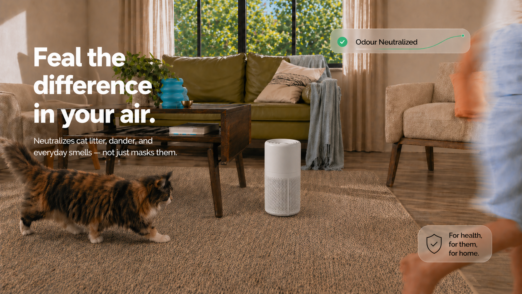 Fealine Air purifier — slide 3