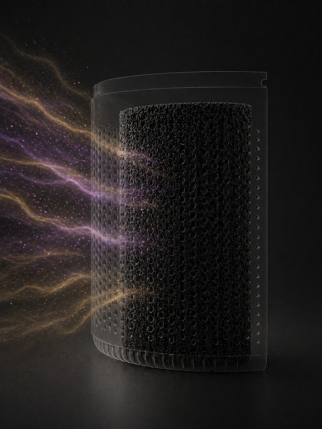 Freshness layer — activated carbon absorbs litter and pet odors